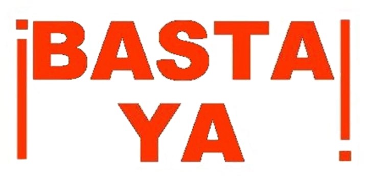 Atardecer de Letras ¡Basta ya!